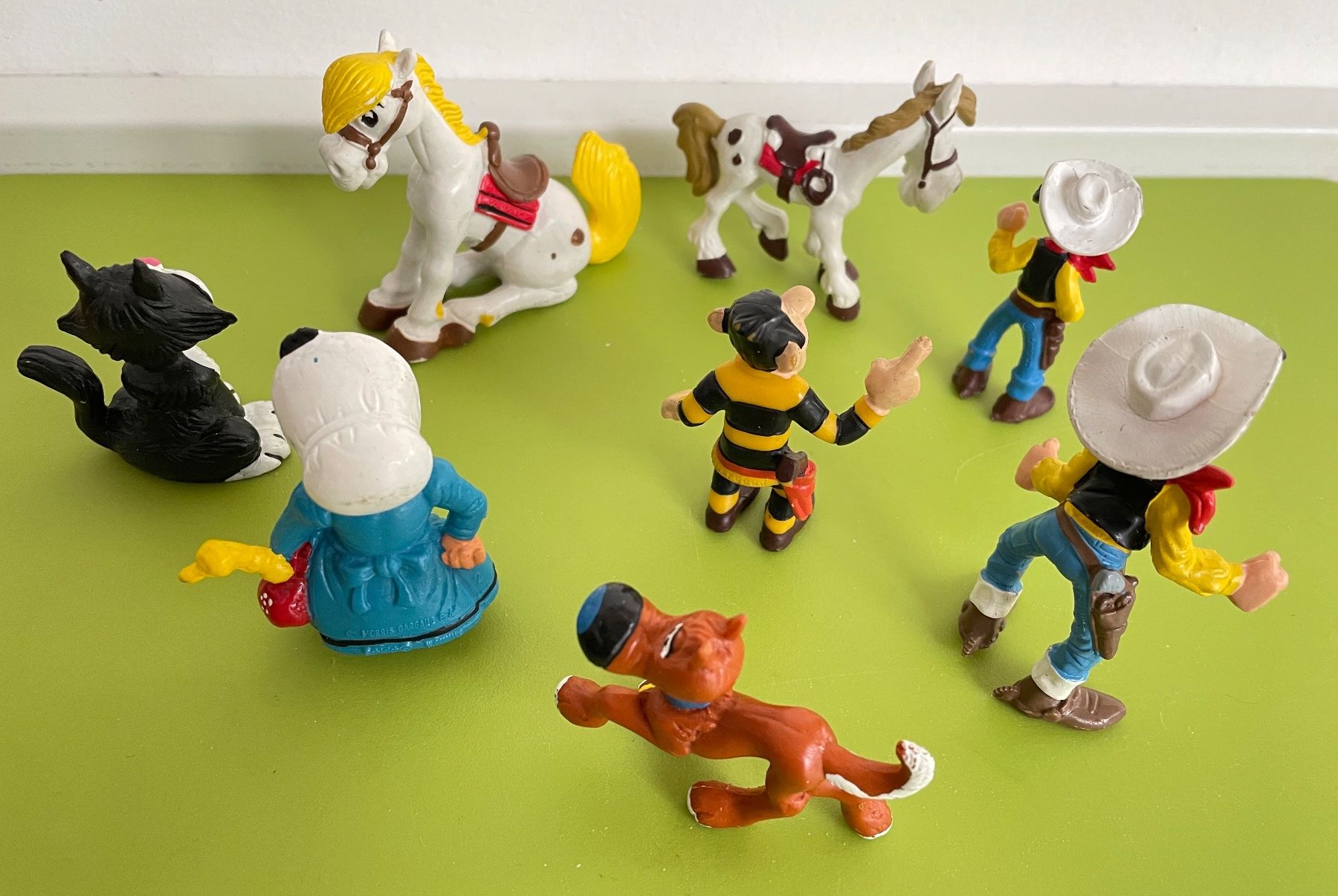 Schleich Statuette: 8x Lucky Luke Comic Figur Morris Dargaud 1984 Schleich Bully – Usato da Gossau SG venduto da entwederoder 1