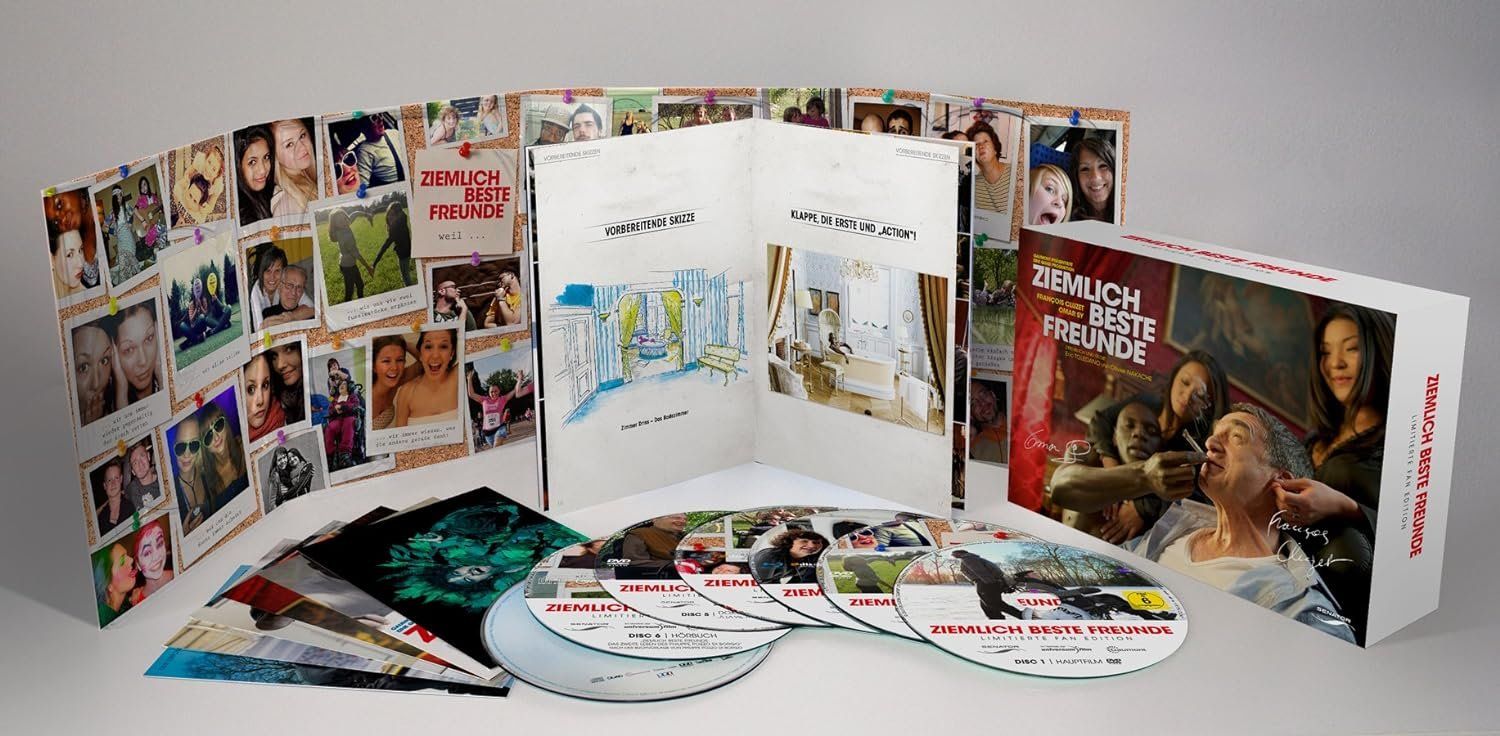 Tutti i DVDs: Blu - ray Ziemlich beste Freunde Fan Edition - Blu-ray + DVD – Nuovo e nell'imballaggio originale da Dübendorf venduto da 13geister 1