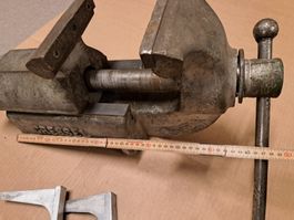 Grosser Gressel Schraubstock/ Werkbank Werkstatt