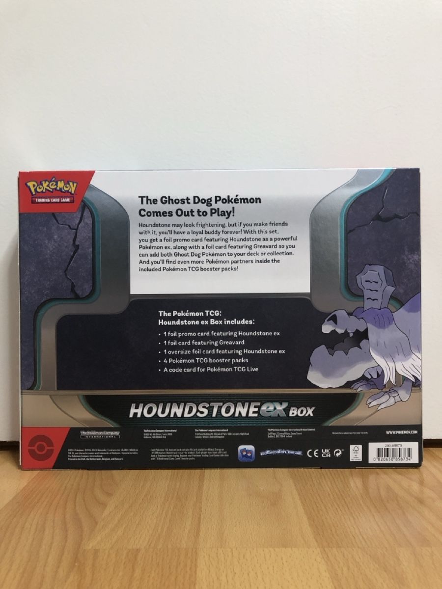Pokémon Carte collezionabili: Pokemon TCG Houndstone ex Box Collection EN – Nuovo e nell'imballaggio originale da Zumikon venduto da wushu01 1