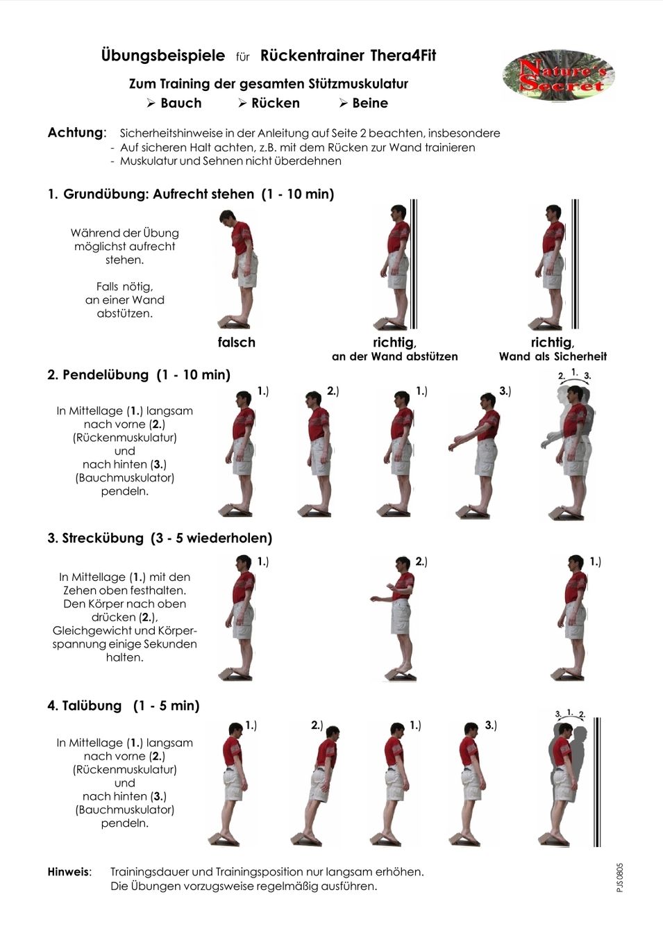 Hometrainer: Thera4fit Gesundheitsbrett – Nuovo e nell'imballaggio originale da Wünnewil venduto da jael13 3