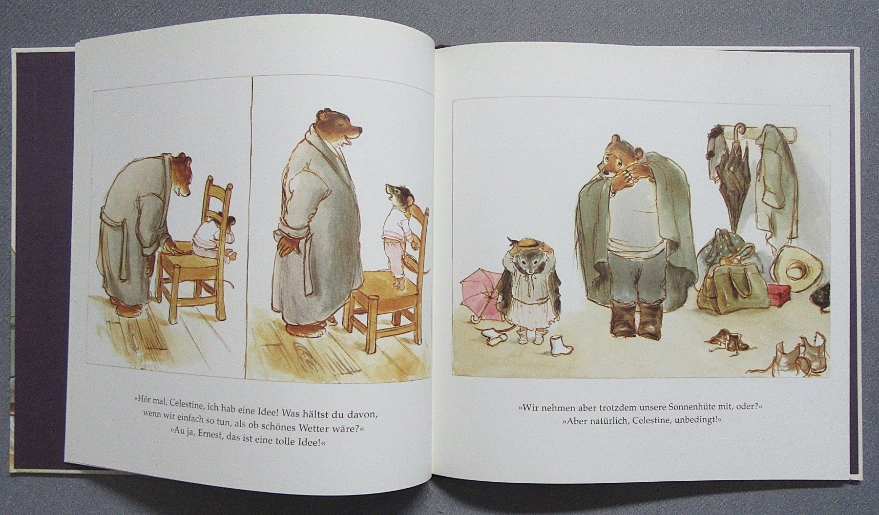 Bücher: Ernest und Celestine machen ein Picknick - Gabrielle Vincent – Gebraucht aus Auenstein von Padabimbim 4
