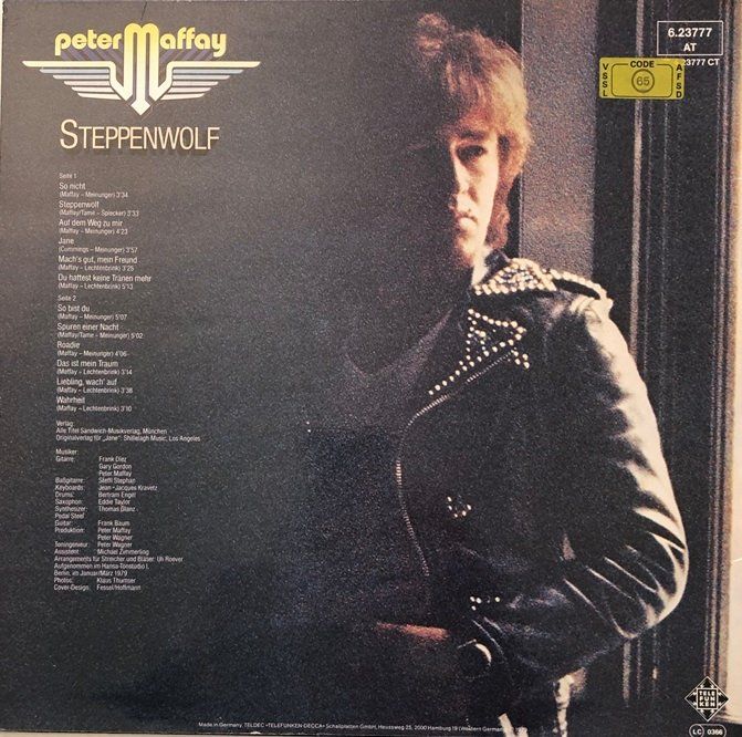 Dischi in vinile: Peter Maffay - Steppenwolf (LP) – Usato da Grüningen venduto da azulvinyl 1