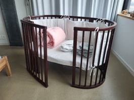 Tolles Sleepi Kinderbett von Stokke. Wächst mit deinem Kind