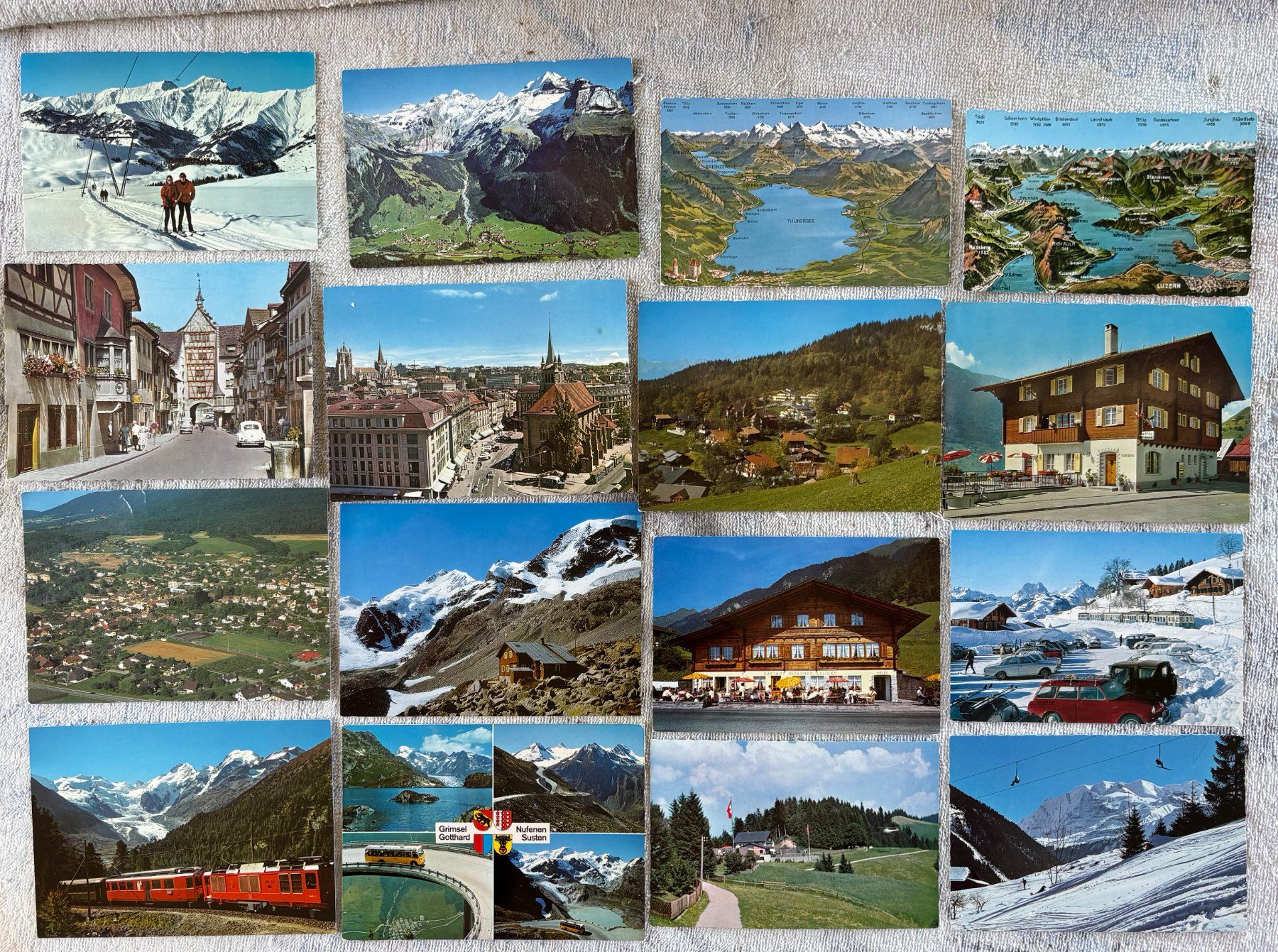 Cartoline postali: KONVOLUT VINTAGE POSTKARTEN SCHWEIZ – Usato da Ostermundigen venduto da Heavenmaus75