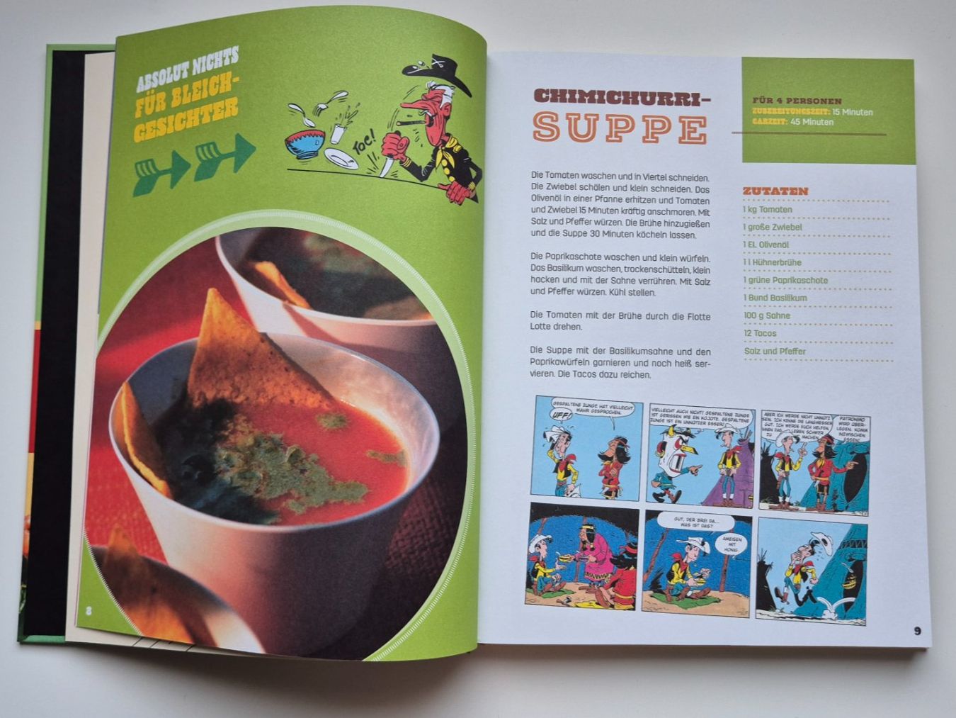 Libri: LUCKY LUKE  🐎    Das Kochbuch – Usato da Niederweningen venduto da Obson 2
