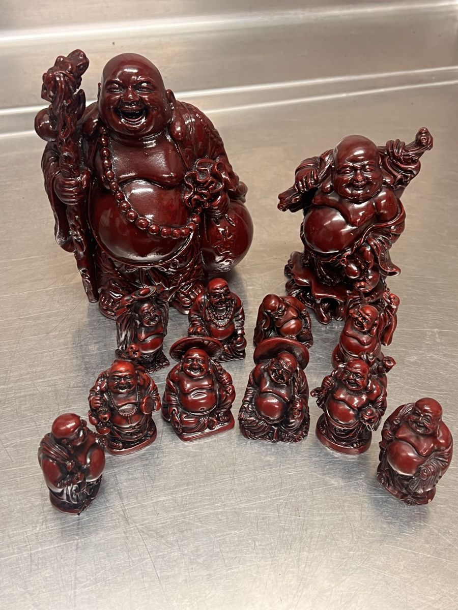 Skulpturen & Statuen: Lot de 12 Figurine de Bouddha – Gebraucht aus Monthey von Joseph-29