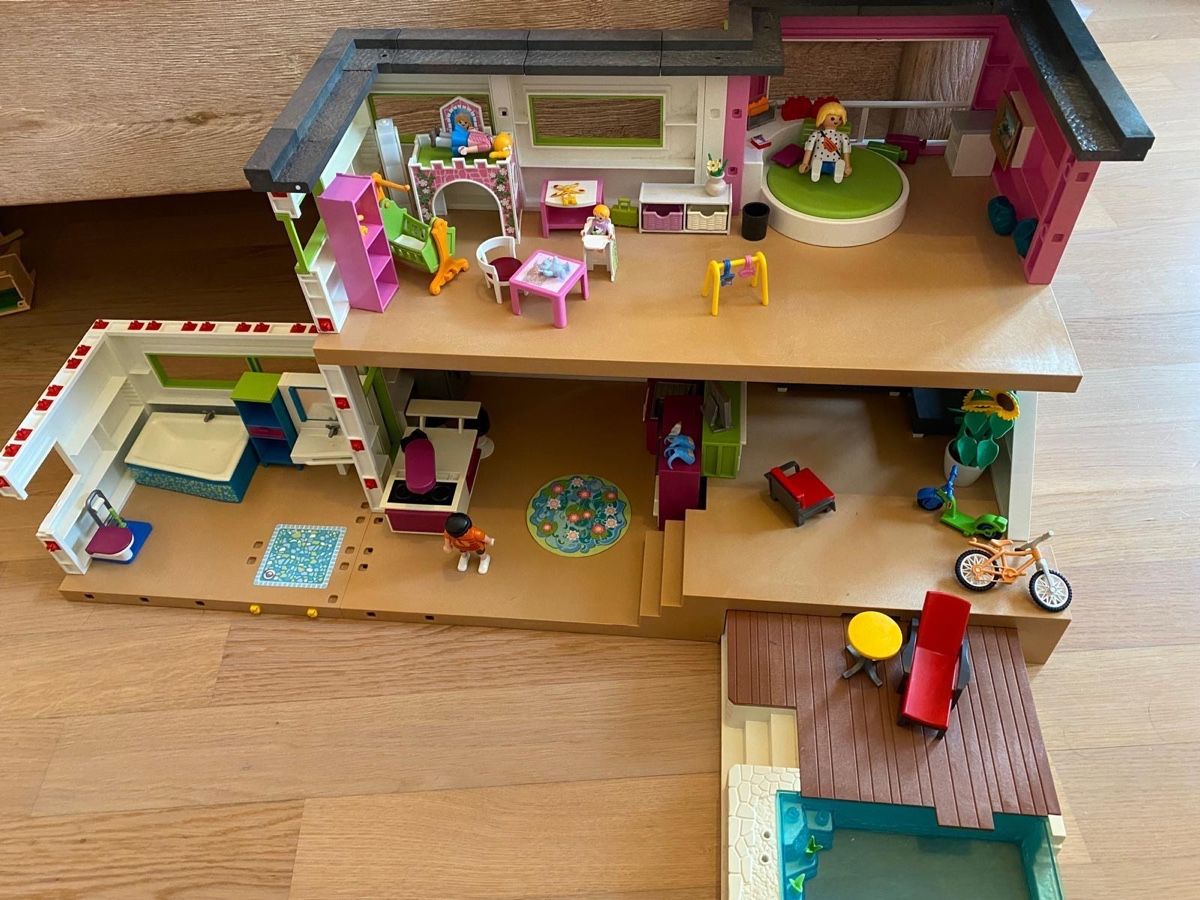 Playmobil Giocattoli: Playmobil Villa Haus mit Pool – Usato da Winterthur venduto da Debatte 3