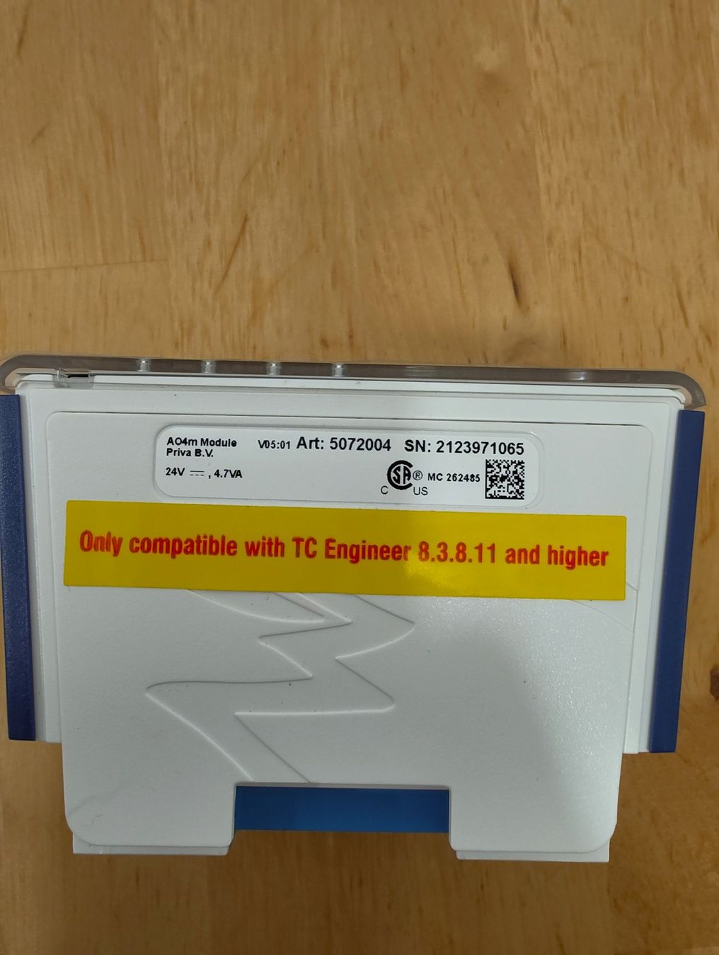 Componenti elettronici: PRIVA AO4m Modul 5072004 4 Analog Eingänge – Usato da Emmenbrücke venduto da BlSi 5