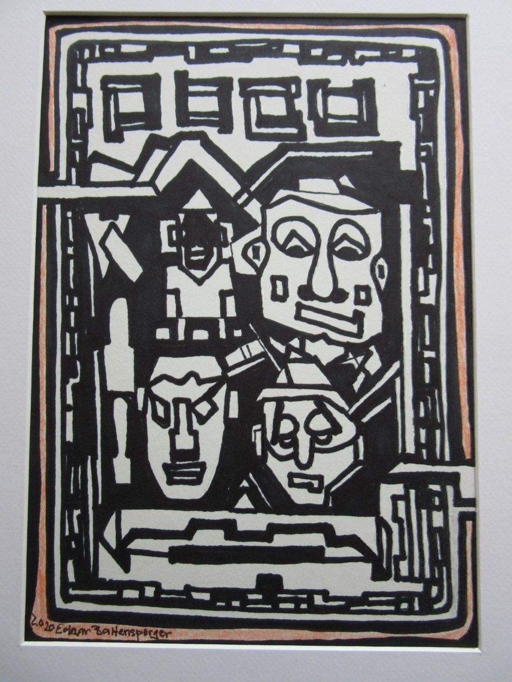 Tableaux: Edgar Baltensperger   ORIGINAL ACRYL SIGNIERT – D'occasion à Gersau par grafik-kunst 1