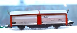 Märklin 4633 Güterwagen (II) mit Schiebewänden und Schiebeda