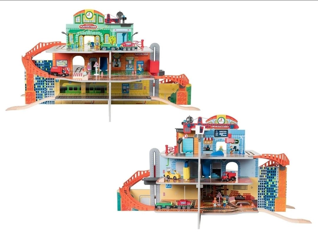 Giocattoli: Playtive XXL Hauptbahnhof – Usato da Rombach venduto da Malivo