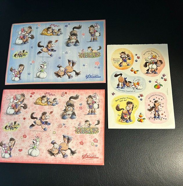 Sticker: Diddl/Diddlina/Galupy Sticker Set 2 – Nuovo (secondo la descrizione) da Kloten venduto da Monkell