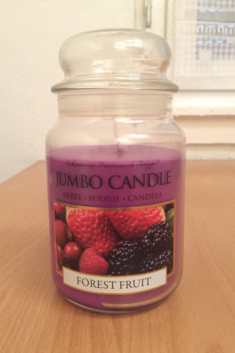 Candele: Forest Fruit Duftkerze im Glas – Nuovo e nell'imballaggio originale da Basel venduto da Seifehuesli