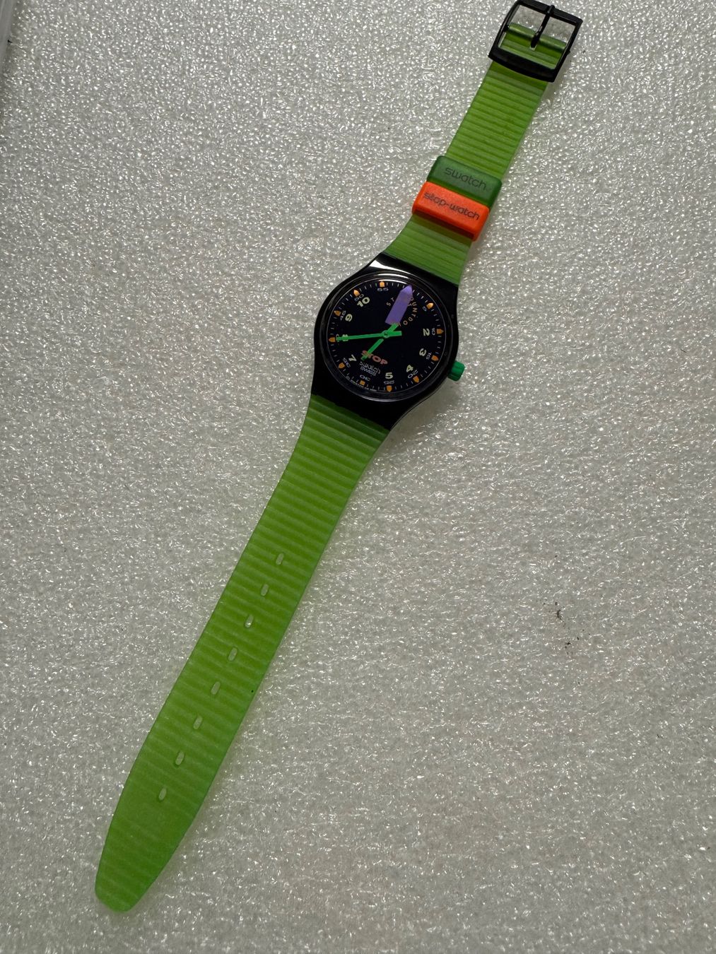 Swatch Orologi: SWATCH STOP WATCH JESSE RUSH SSB100 NEU – Nuovo e nell'imballaggio originale da Schaffhausen venduto da vasco016 7