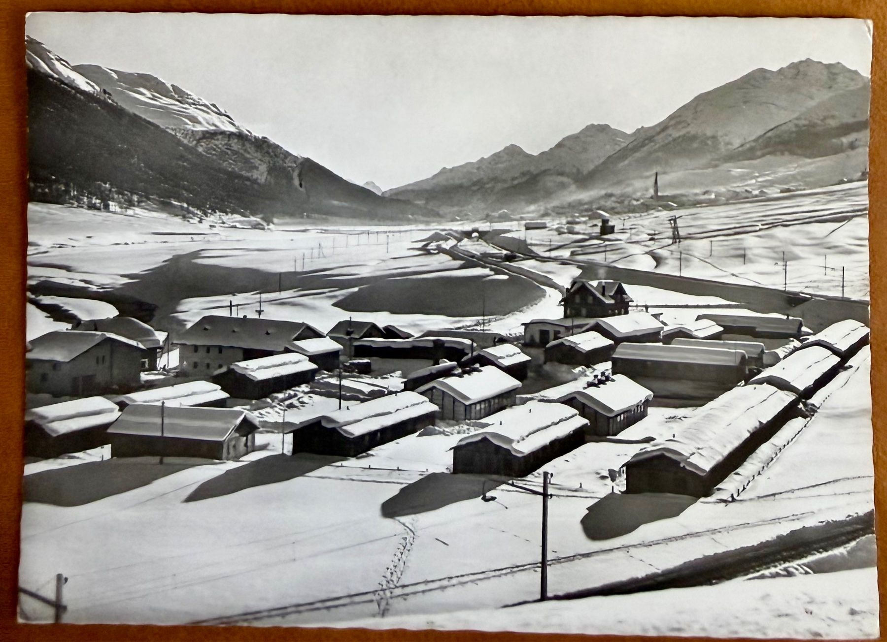 Cartoline postali: S-Chanf - Flablager 1950 – Usato da Lutry venduto da Ediego