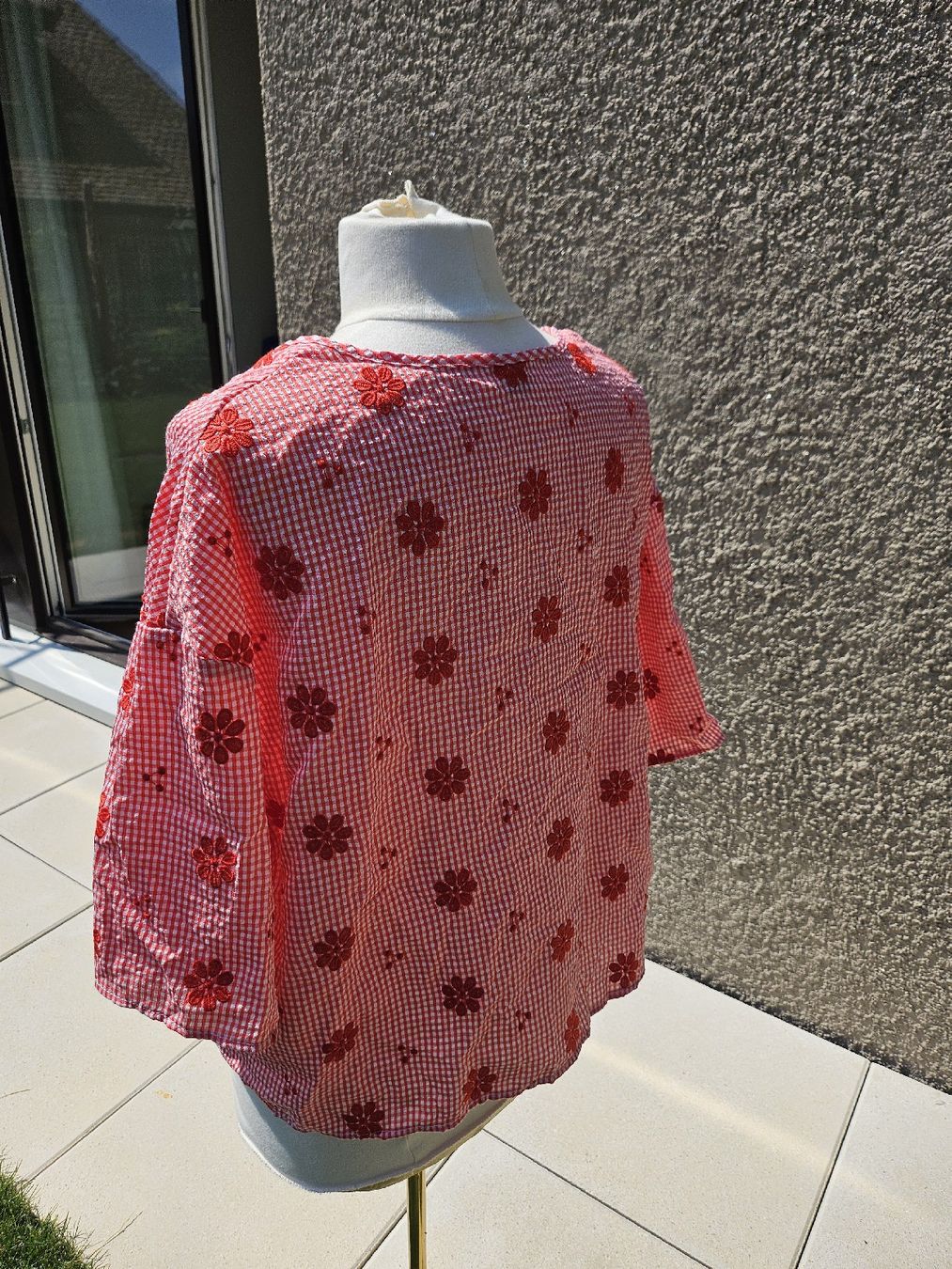 Shein Camicette: Bluse rot 1XL ca. 48/50 neu – Nuovo (secondo la descrizione) da Allschwil venduto da na.wi.90 1