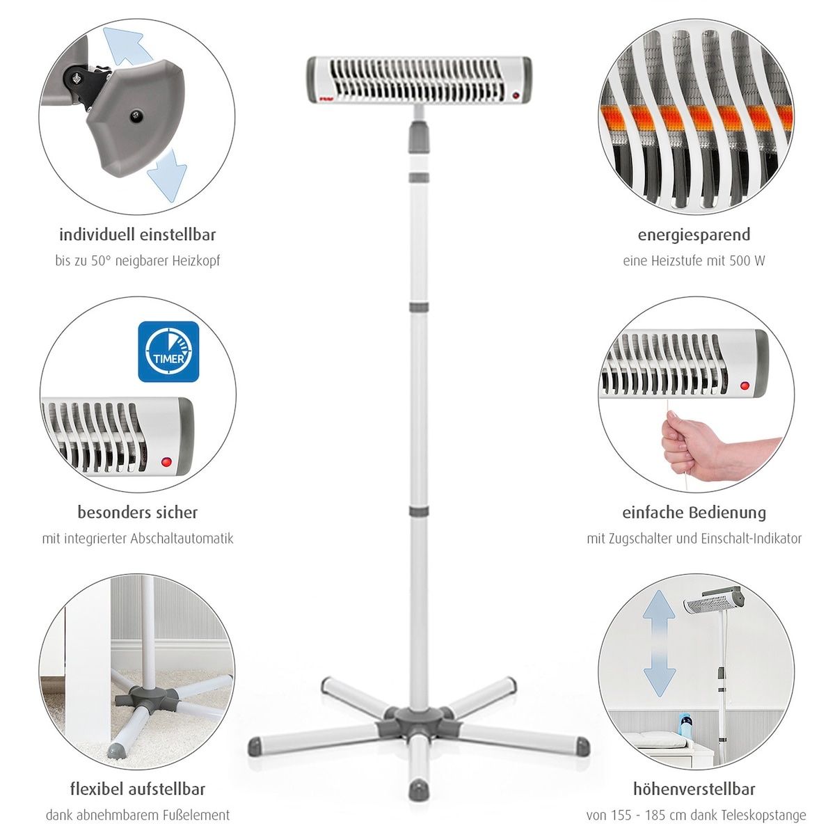 Reer Heizgeräte: Heizstrahler Reer EasyHeat Flex – Gebraucht aus Winterthur von Merlin_98