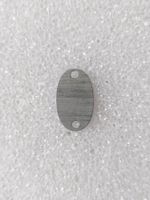 Plättchen für Schulterpatte Nummer, oval, V3