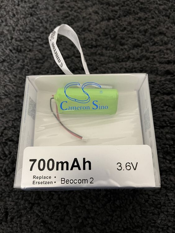 Batteria 700mAh Ni-MH Per Bang & Olufsen Beocom 2 – Verde - 6