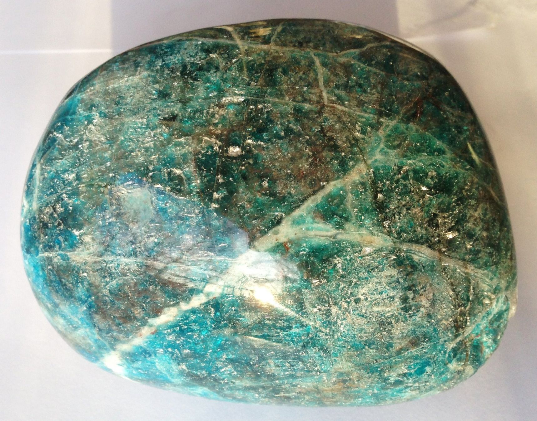 Minerali & Pietre curative: Apatite traitée bleue de madagascar – Usato da Vevey venduto da zabounetta 5