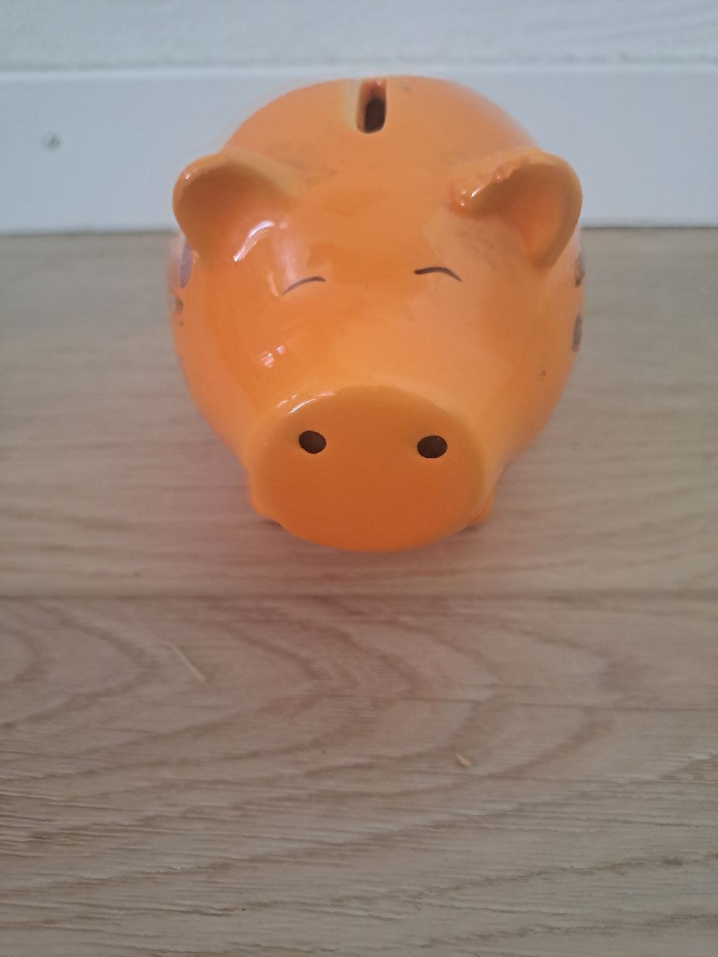 Tirelires: Tirelire cochon orange décorée – D'occasion à Aigle par chl_29wp 3
