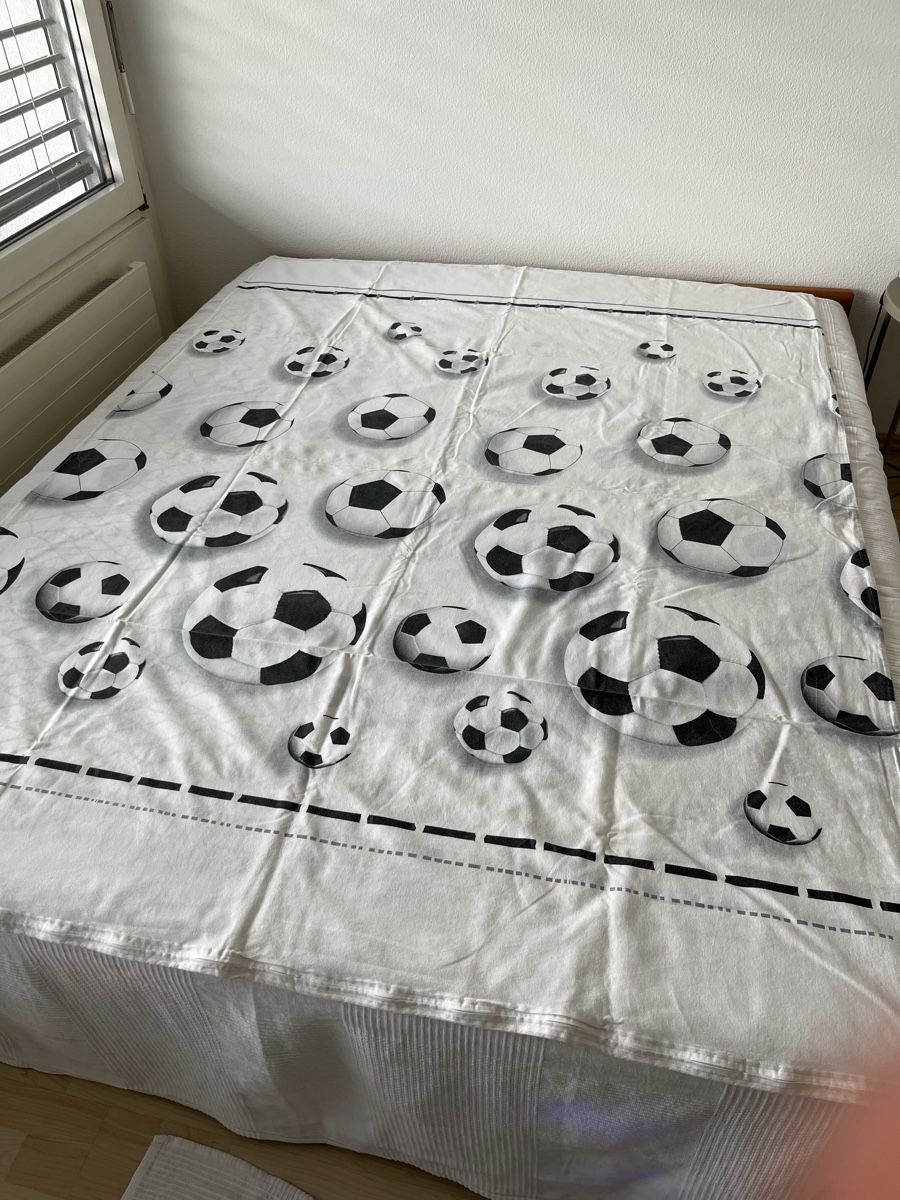 Biancheria da letto: Fussball Bettwäsche 150x200cm – Usato da Basel venduto da JJ.Elena 1