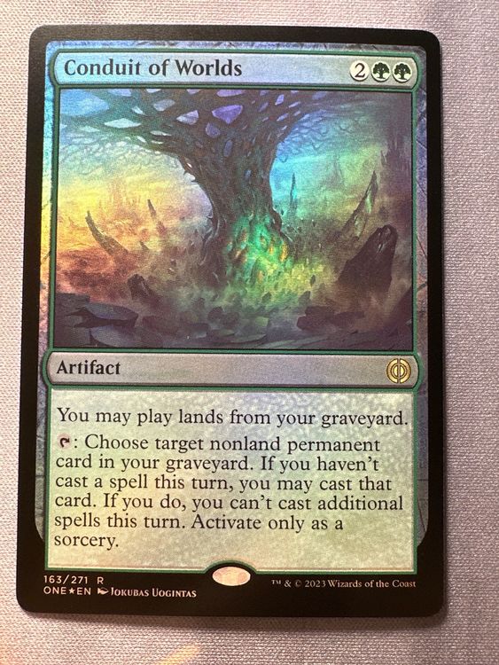Conduit of Worlds FOIL 163/271 Phyrexia ONE Kaufen auf Ricardo