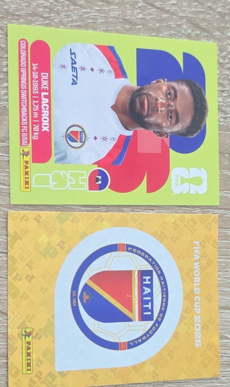 Panini Carte collezionabili: Figurina Calciatori Panini - Hait – Usato da Massagno venduto da Arj87