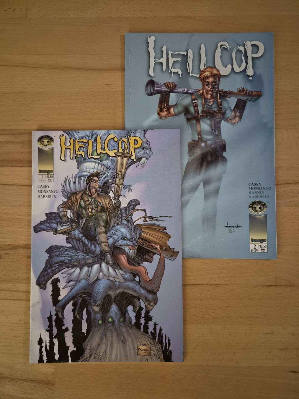 Comics: Hellcop #1-2 (IMAGE) – Gebraucht aus Biel/Bienne von collector_comics