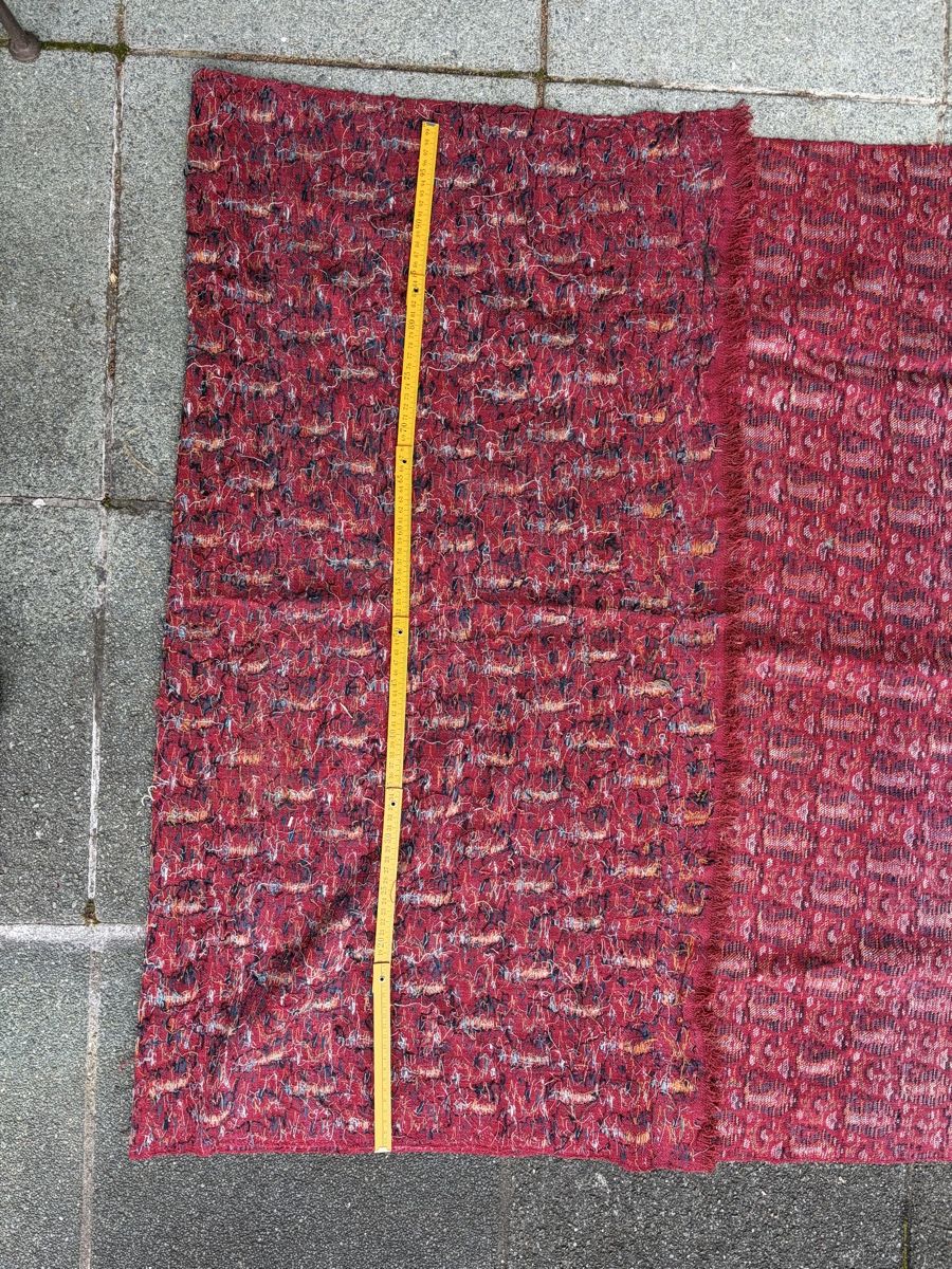 Foulard & Sciarpe: Antiker Kaschmirschal rot, mit Paisley Muster – Usato da Zürich venduto da mimikiki100 8
