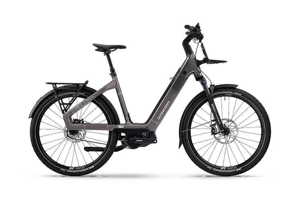 Winora Biciclette: Winora Sinus AS Low Grey 2026 – Nuovo e nell'imballaggio originale da Lausanne venduto da AB-Ebikes 6