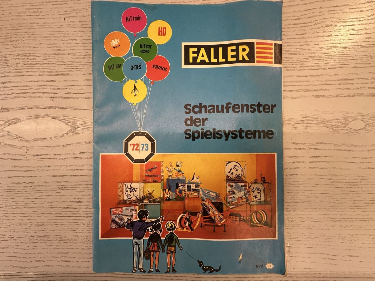 Faller Documenti: Faller Katalog 1972/73 – Usato da Lupsingen venduto da New-Haven