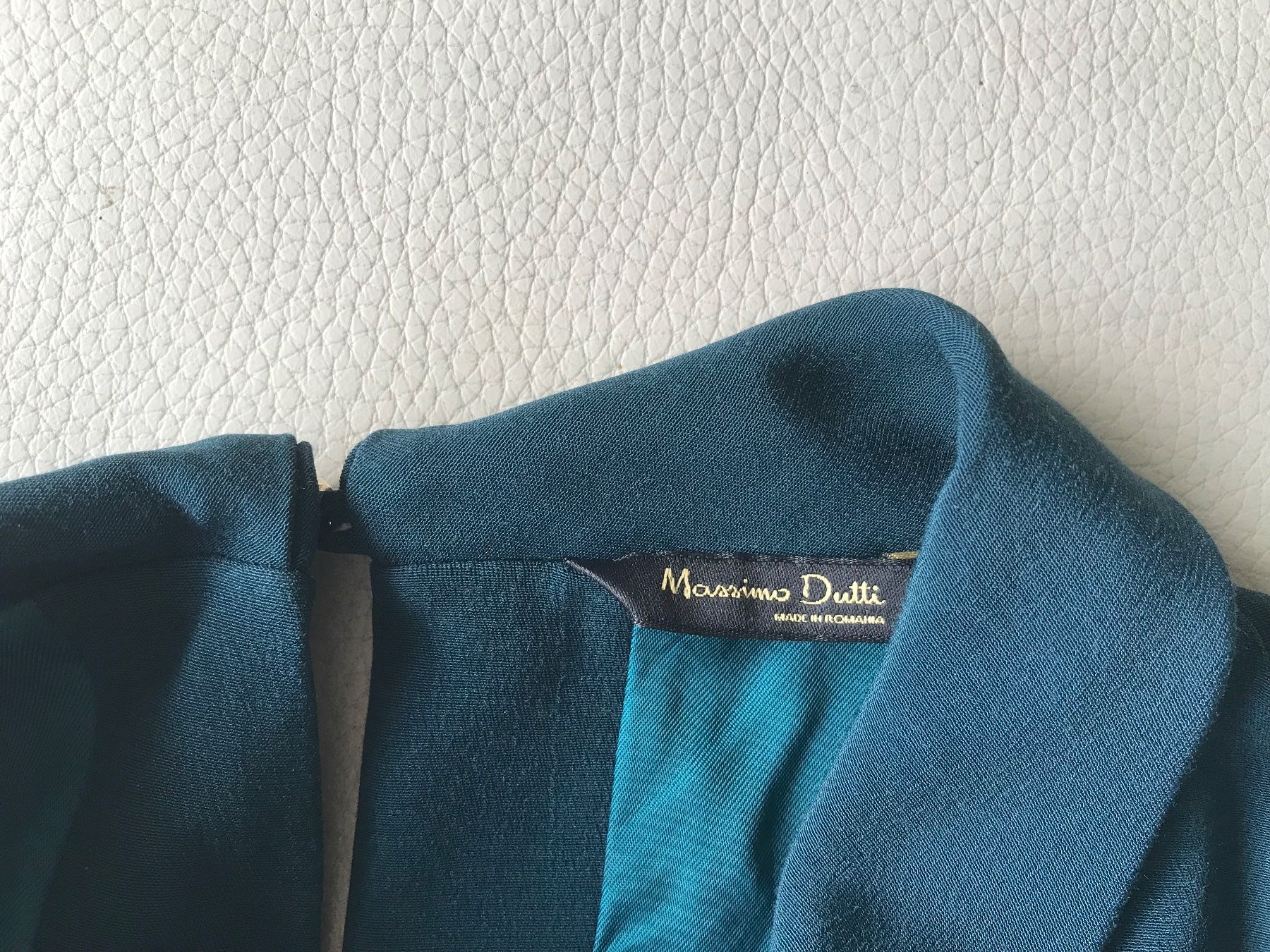 Massimo Dutti Kleider: Massimo Dutti - Kleid in petrol, Gr. 36 – Gebraucht aus Hittnau von Noppi 8