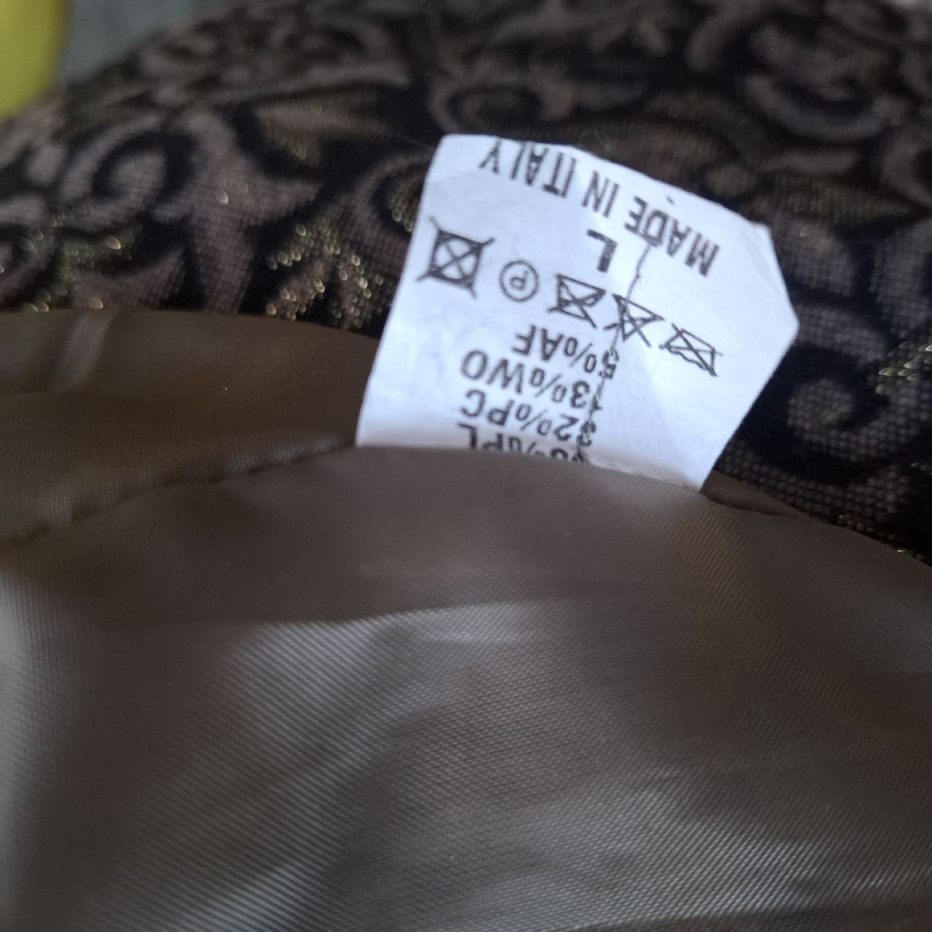 Mäntel: Eleganter Brokat-Mantel, Gr. L – Gebraucht aus Bedigliora von Dolcezza0 5