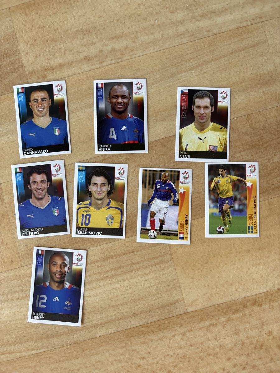 Panini Carte collezionabili: Panini Euro 2008 Top Sticker – Nuovo (secondo la descrizione) da Wünnewil venduto da VinRa