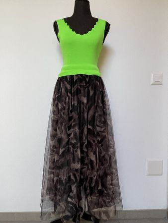 Boho Leotüllrock
