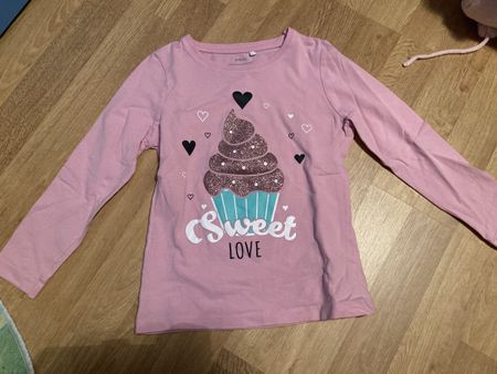 Mädchen Langarmshirt Gr. 110