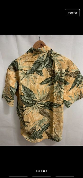Chemise homme Pierre Cardin vintage des années 80 à motif