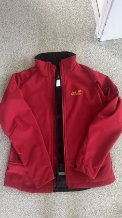 Jack Wolfskin Softshell Jacke, Damen Grösse M, Rot!