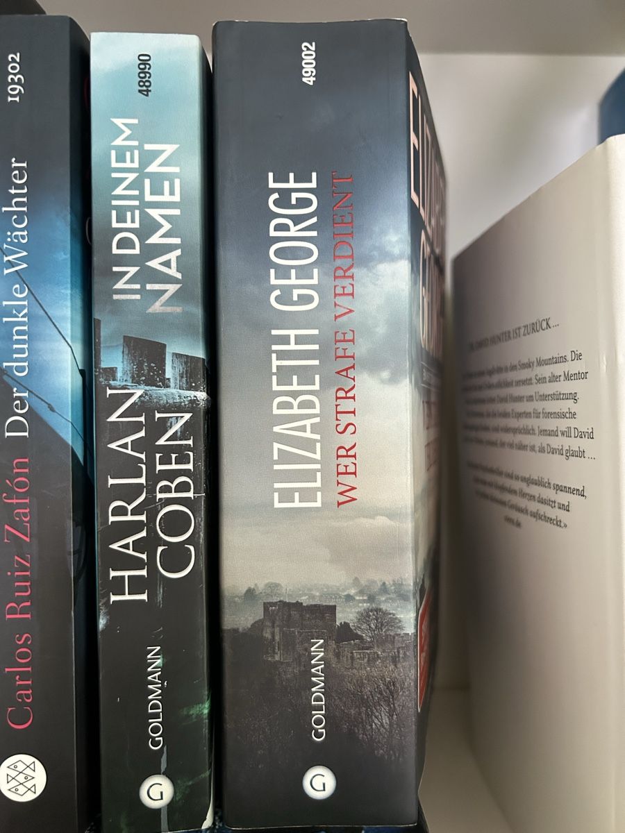 Libri: Wer Strafe verdient von Elizabeth George – Usato da Arbon venduto da Bobbyx777 2