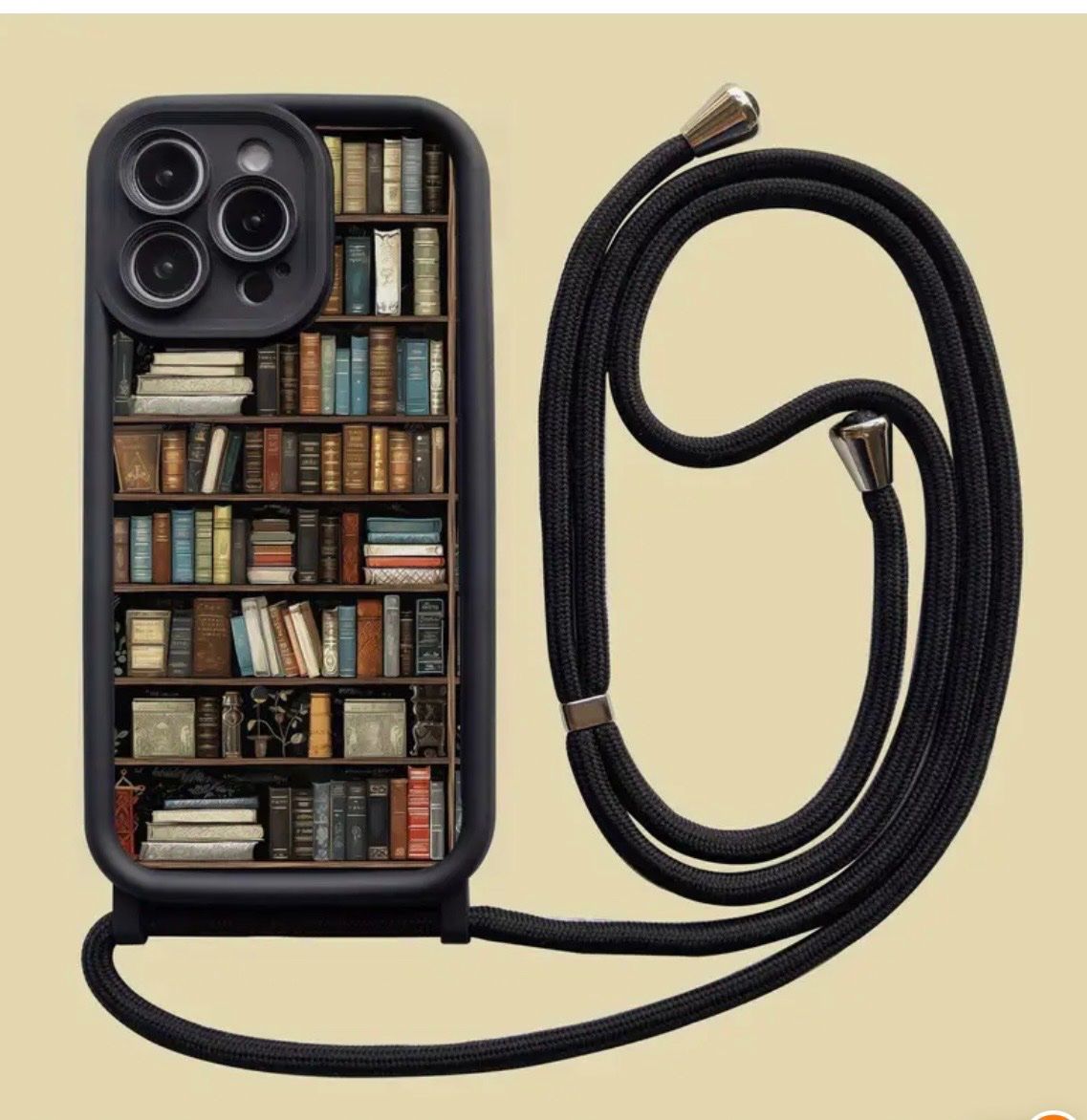 Covers & Schutzfolien: iPhone16 Coque de tél avec cordon - Motif bibliothèque NEUVE – Neu und originalverpackt aus Crans  Montana von proff 1