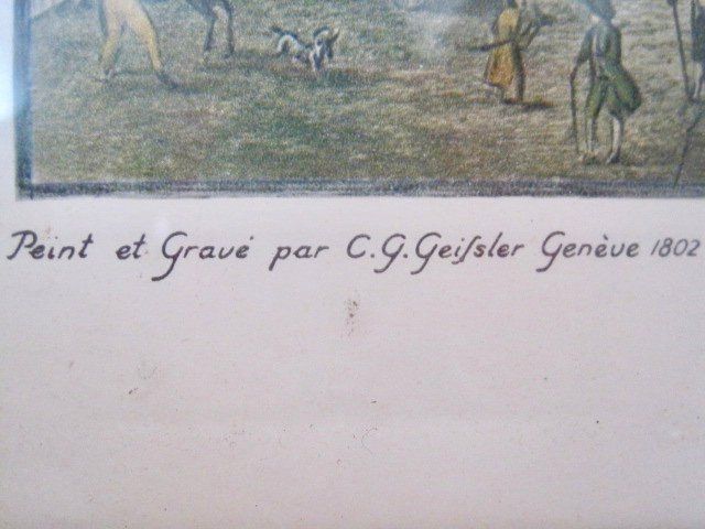 Incisioni: 3 GRAVURES ANCIENNE .G GEIFSLER – Usato da Murten venduto da Selliot 9