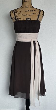 Marie Lund Kleid, Gr. 36, Chiffon, festlich, Neu