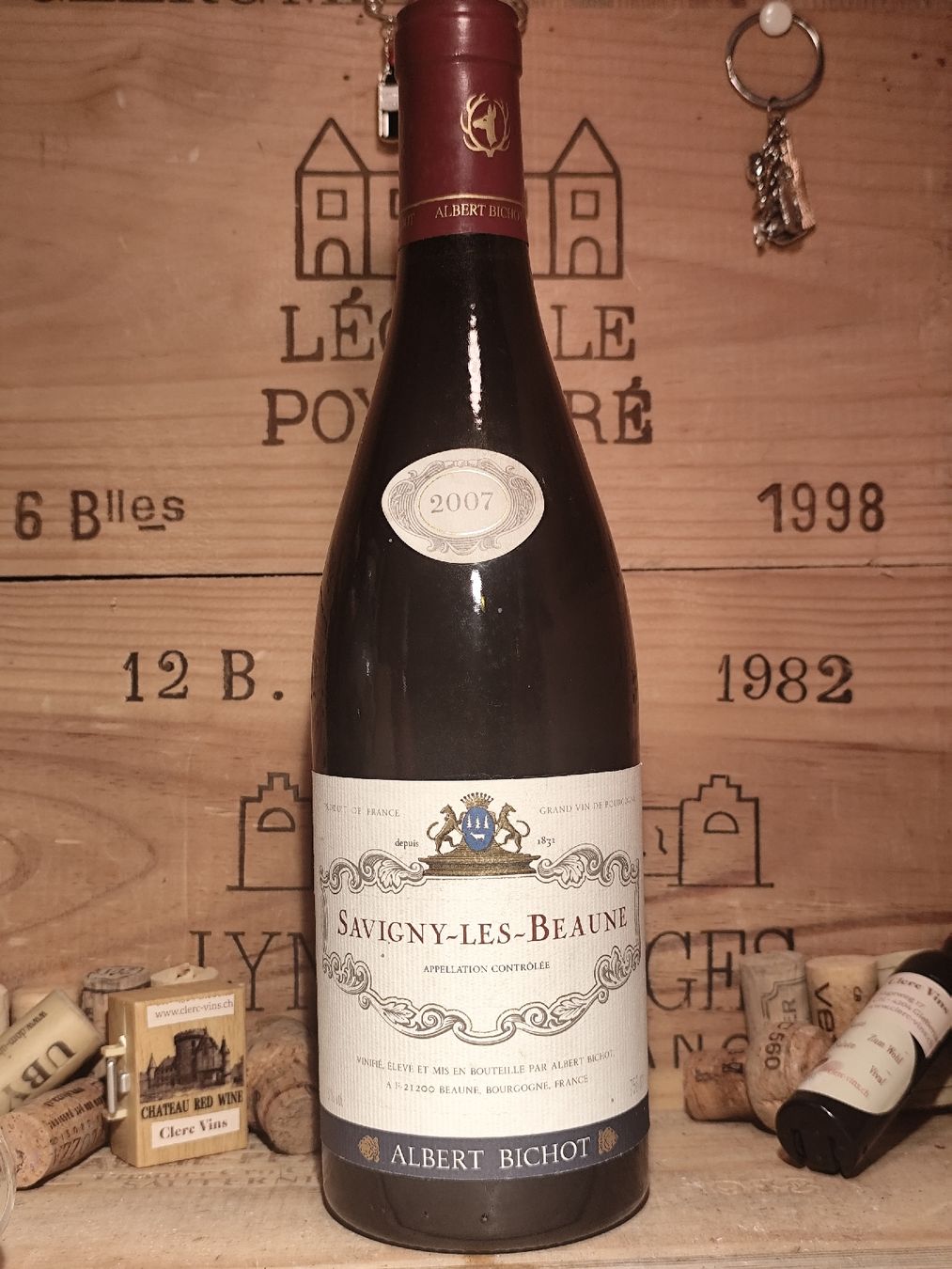 Vino: 2007 Savigny-Les-Beaune, Albert Bichot – Nuovo e nell'imballaggio originale da Büsserach venduto da Vintage-vins 6