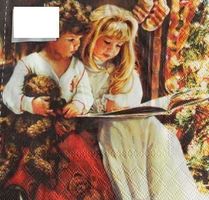 Serviette bedstory (1210) 2Stk.