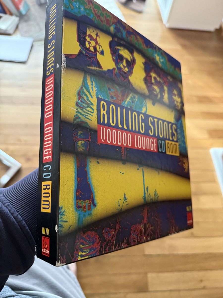 CD & DVD vergini: Rolling Stones CD Rom 1995 – Usato da Basel venduto da Stars12355 1