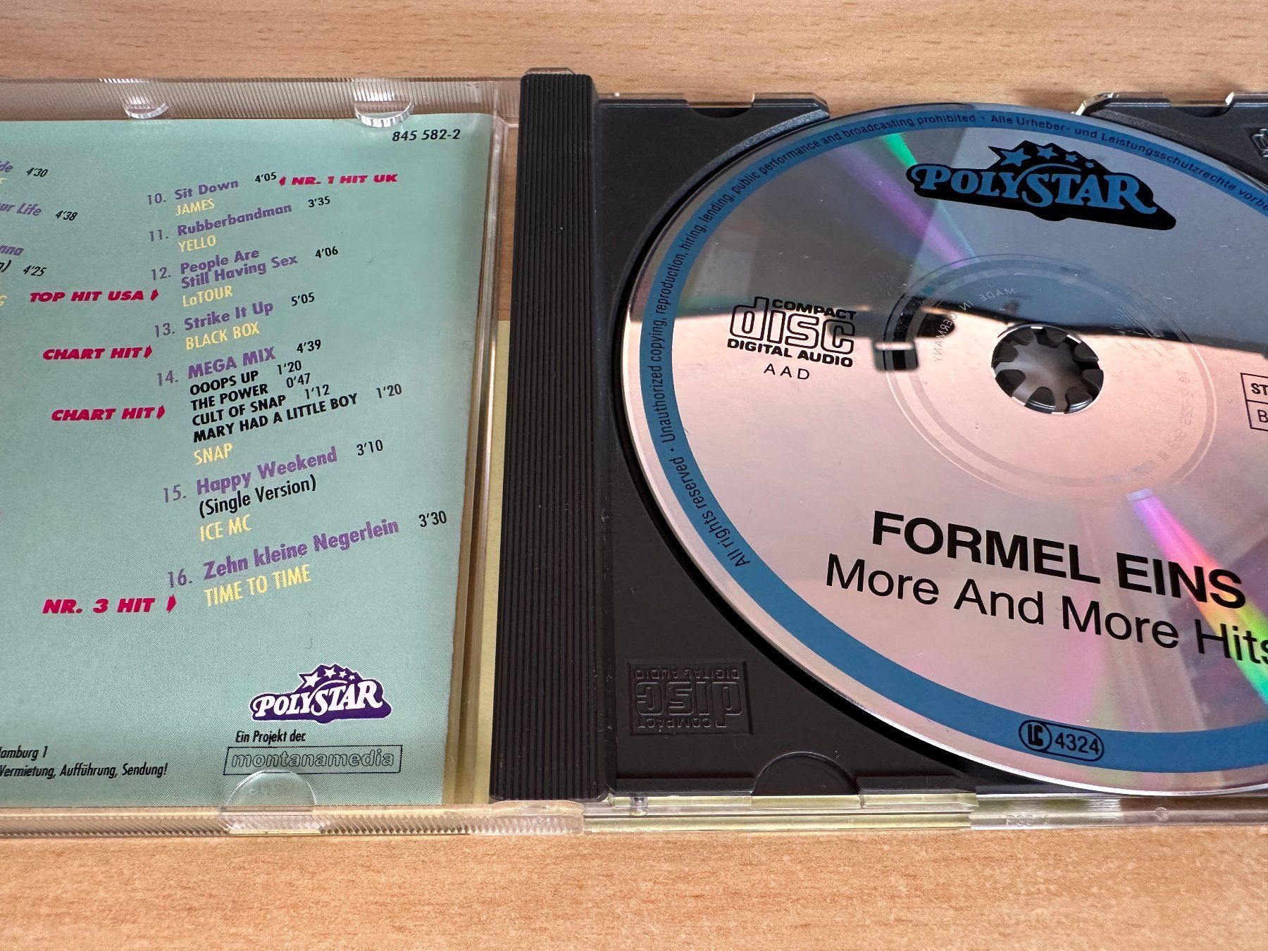 CD: Various – Formel Eins - More And More Hits! – Usato da Rikon im Tösstal venduto da Alpenmutz 2
