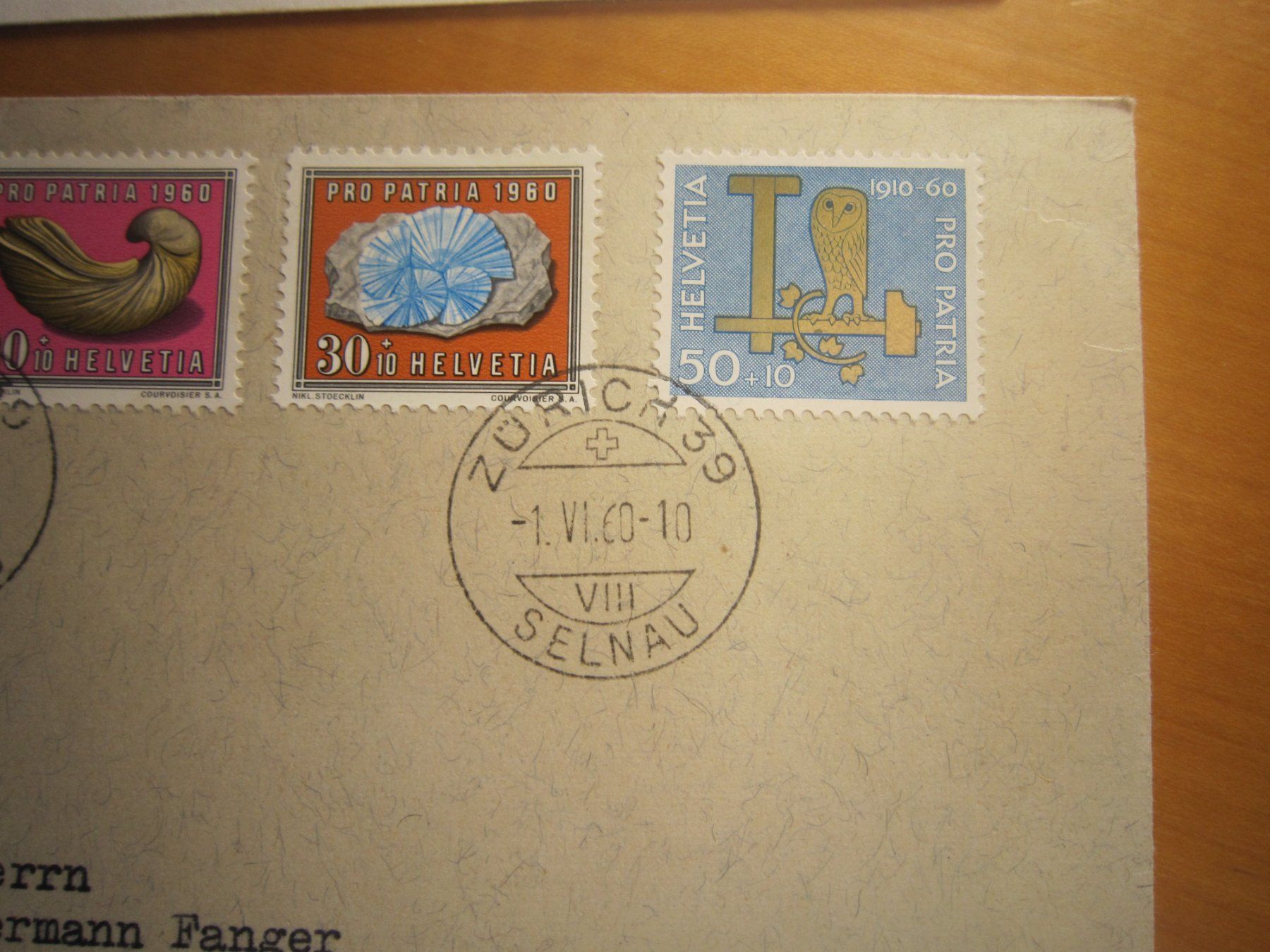 Tutti i francobolli: PP 1960 FDC Serien 1 x mit AK Stempel – Usato da Gordola venduto da Polentaefung 4