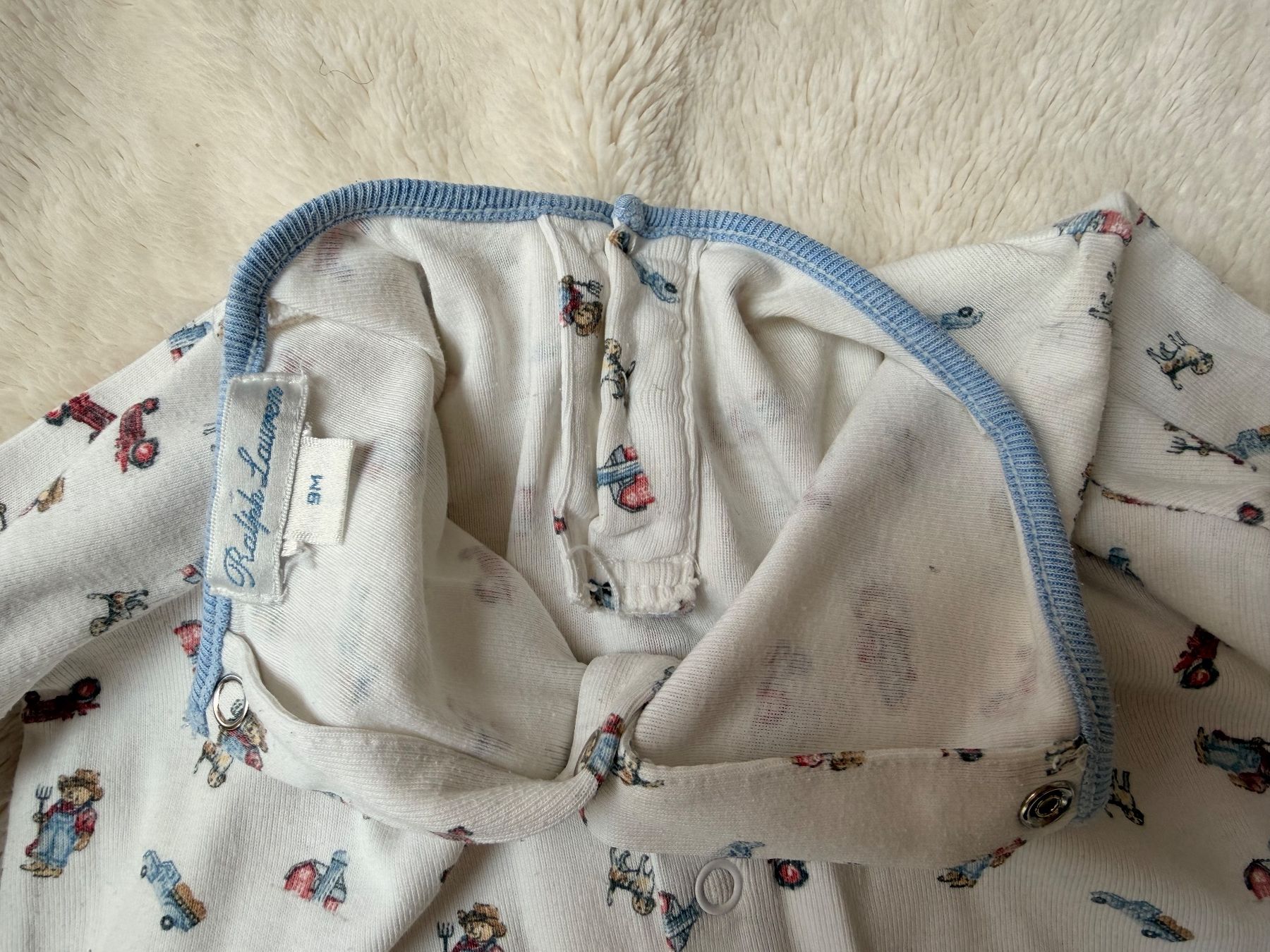 Ralph Lauren Strampler: RALPH LAUREN - JUMPSUIT - 9M – Gebraucht aus Würenlos von Abracadabra26 3